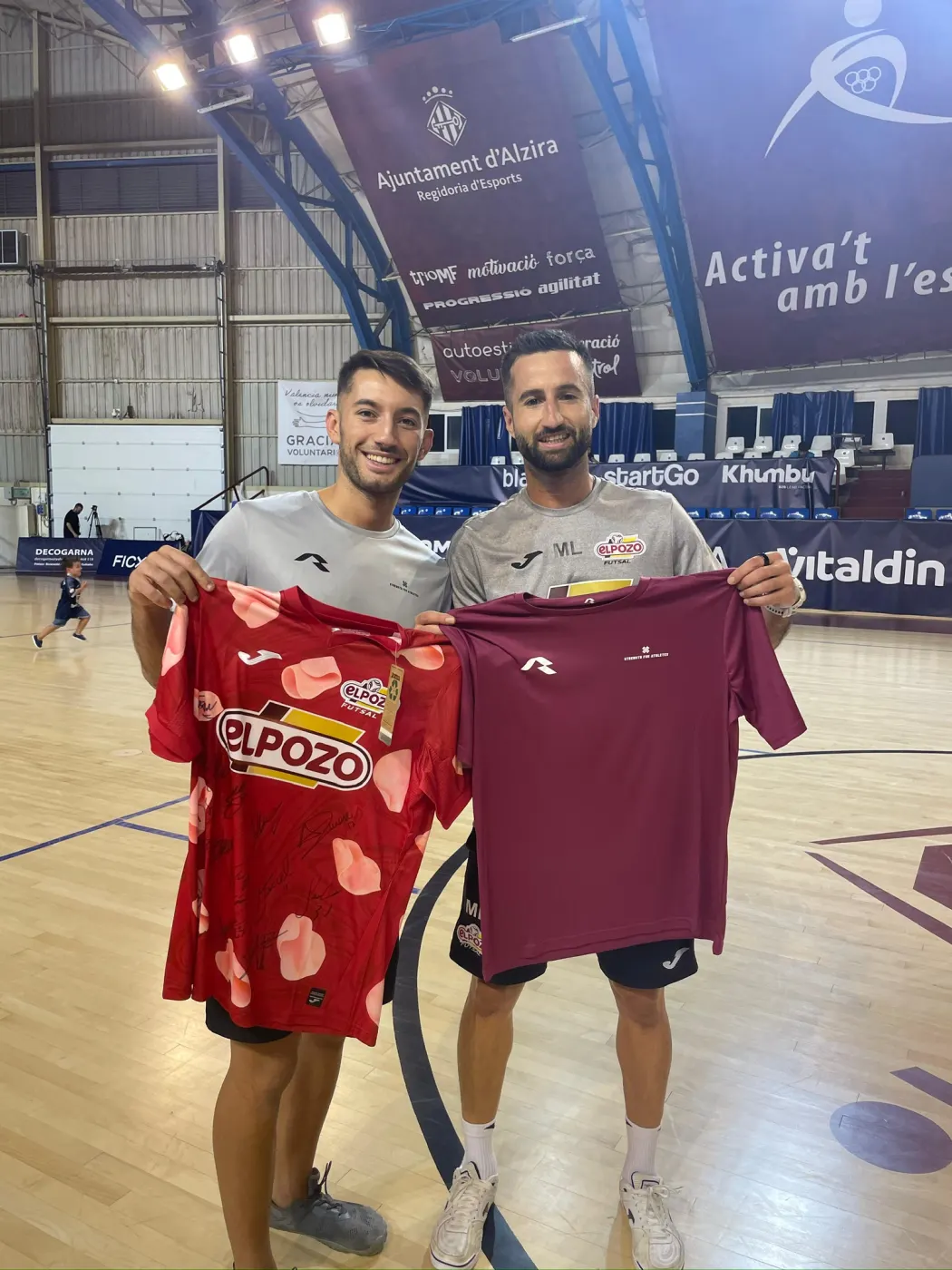 Carles Peiró en una formación
